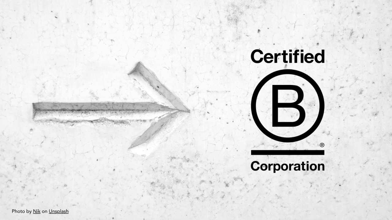 B corporation certified